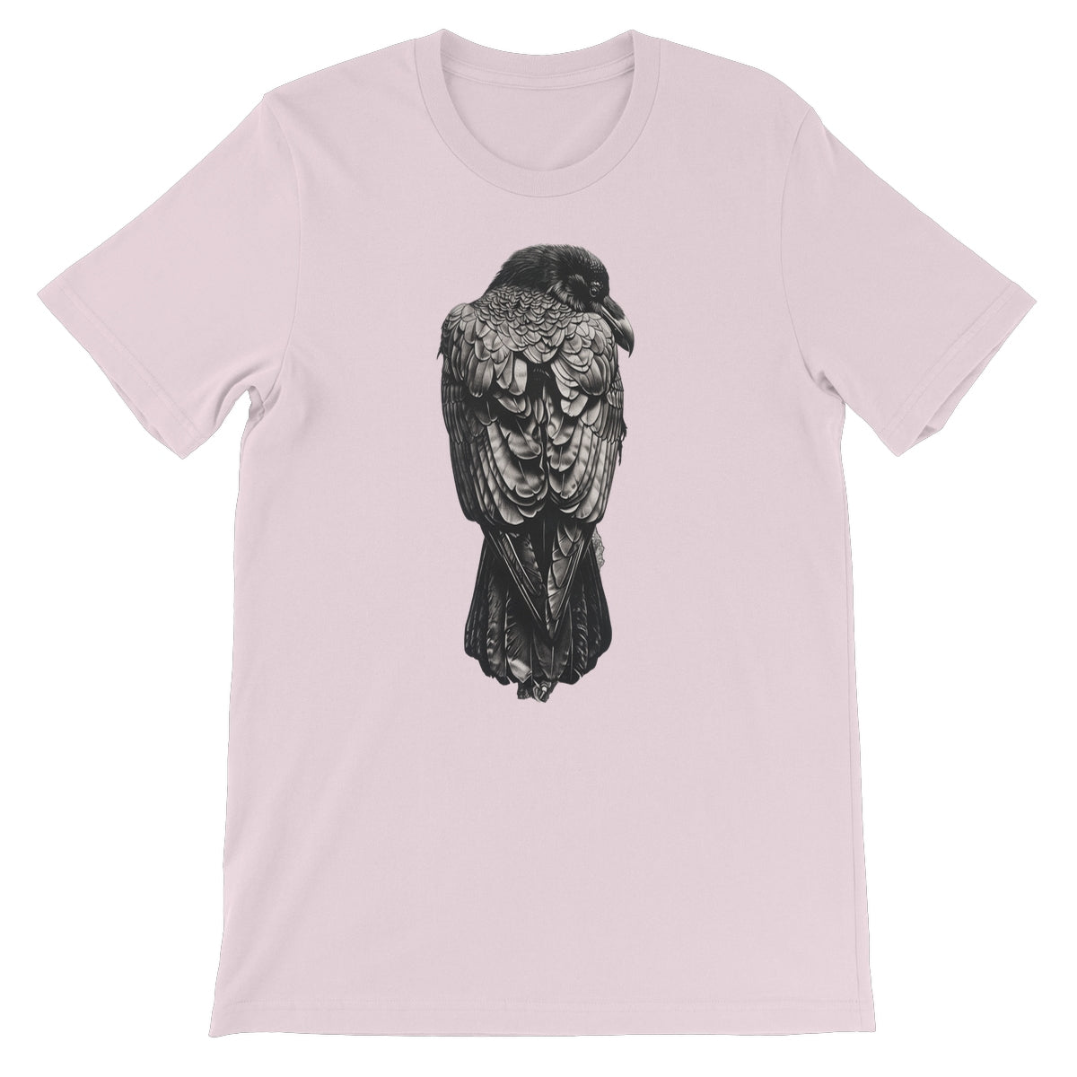 The Designation of The Raven Unisex Short Sleeve T-Shirt Apparel Prodigi S Soft Pink 