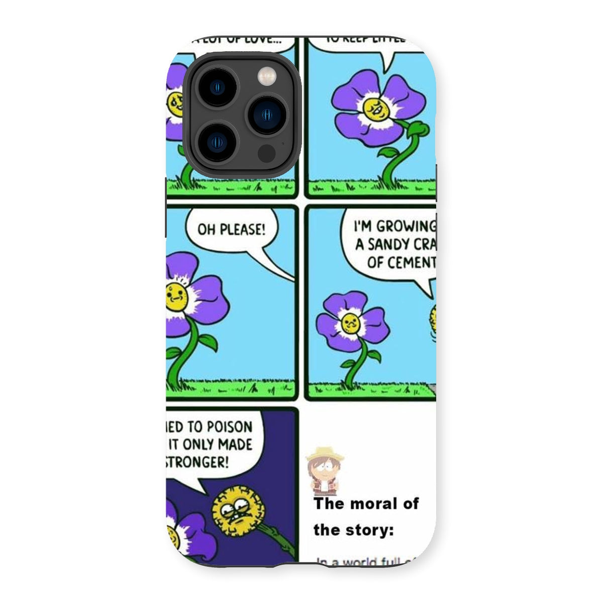 Be A Dandelion Meme Tough Phone Case Phone & Tablet Cases Prodigi iPhone 14 Pro Gloss