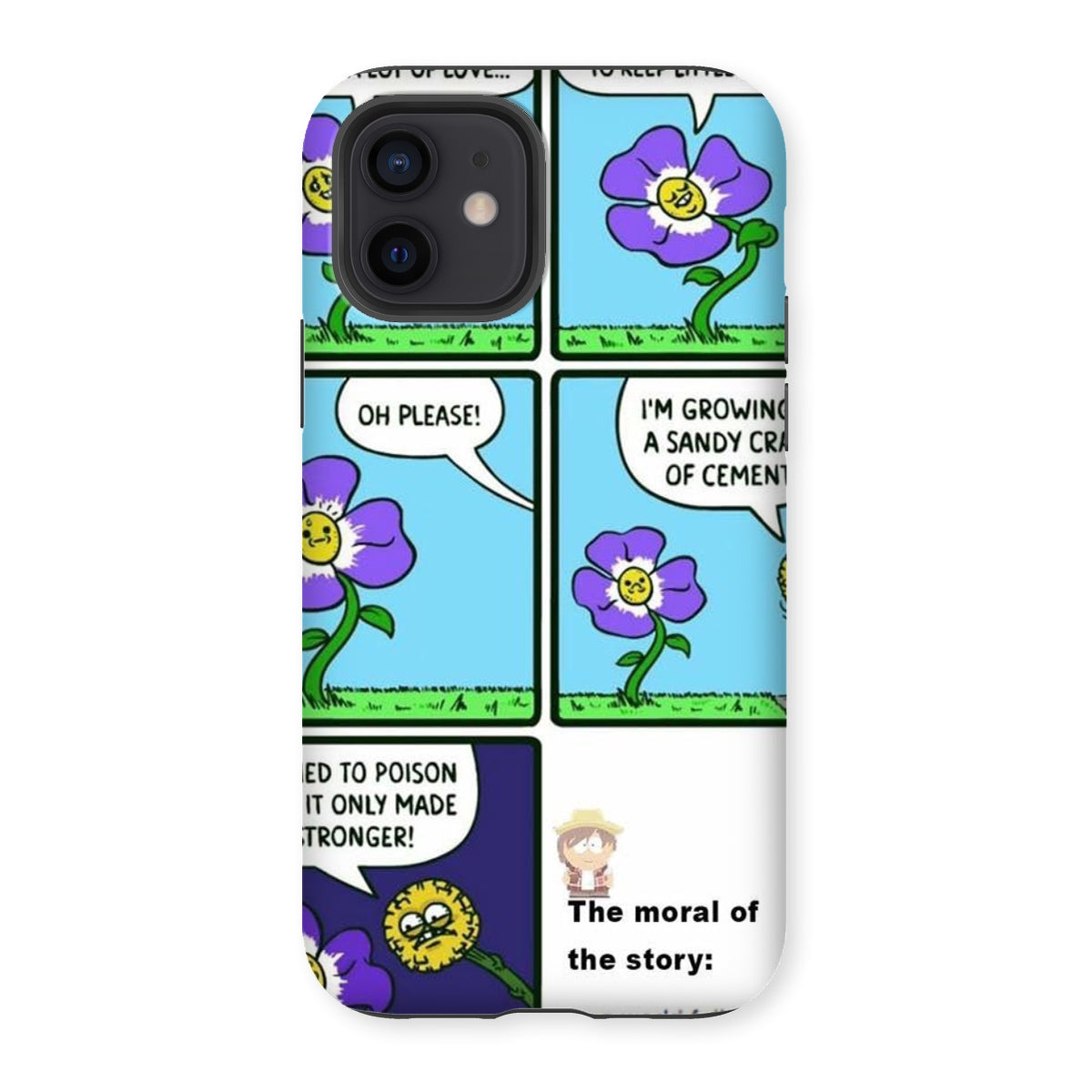 Be A Dandelion Meme Tough Phone Case Phone & Tablet Cases Prodigi iPhone 12 Gloss