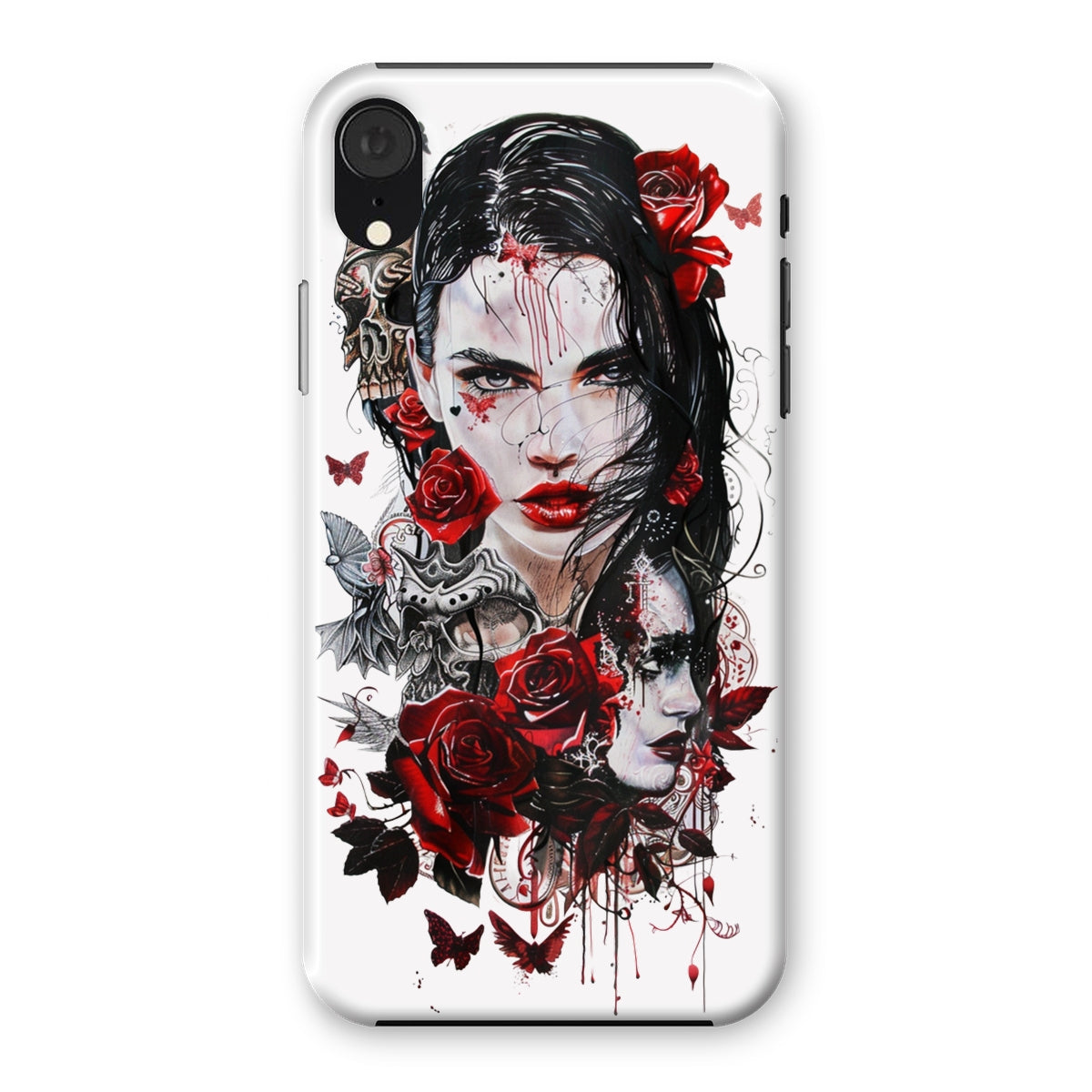 Lady of the Dead - Dia de los muertos - Halloween Snap Phone Case Phone & Tablet Cases Prodigi iPhone XR Gloss 