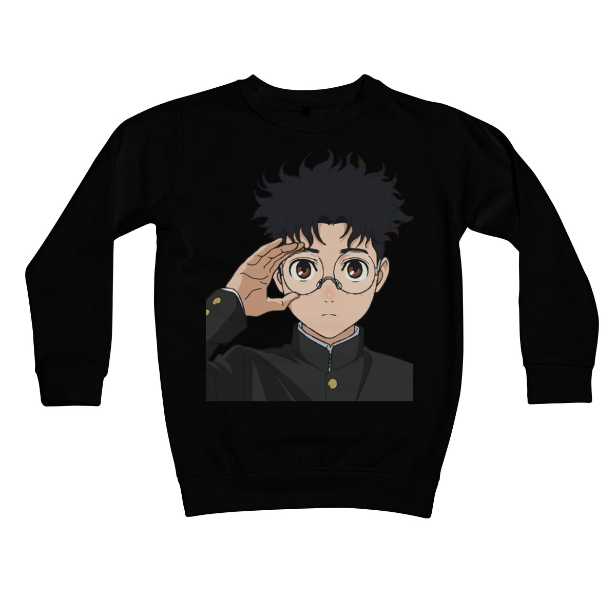 Dandadan: Okarun Kids Sweatshirt Apparel Prodigi XS Jet Black