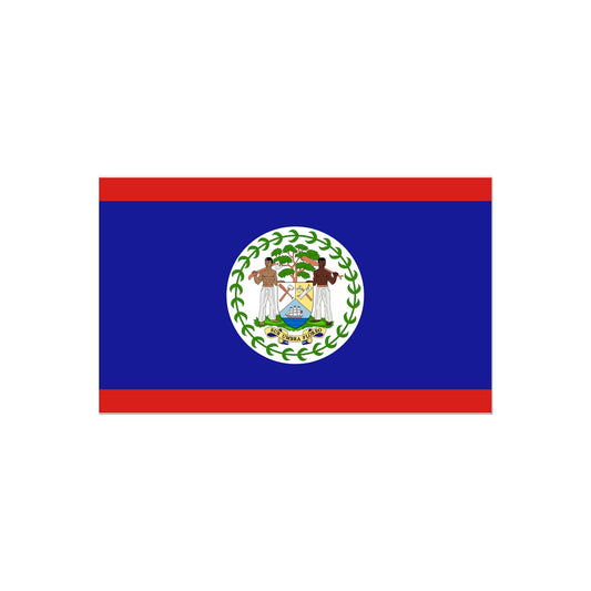 Belize Flag Tattoo (Temporary) Tattoos Prodigi 2"x3"  