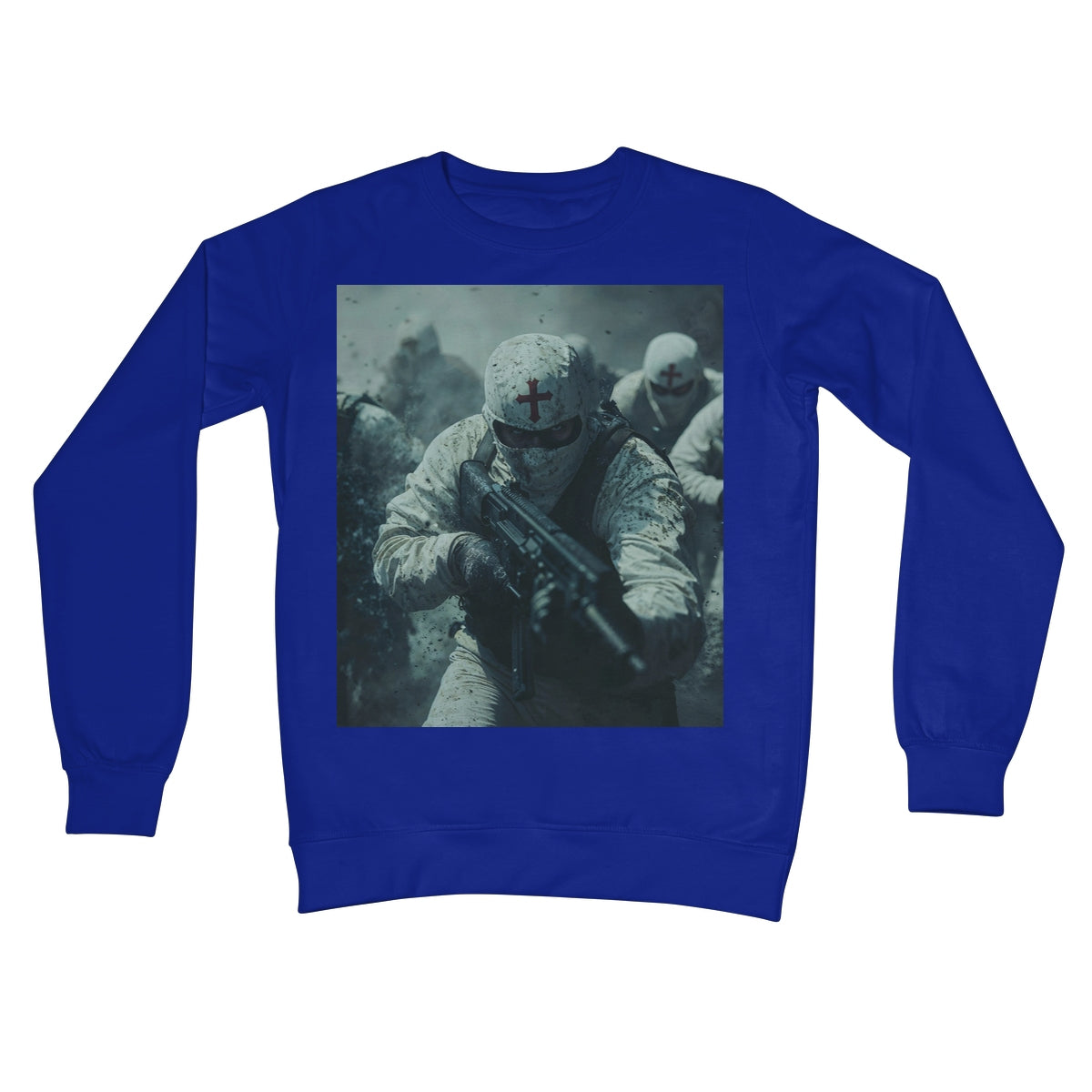 GODS Super Soldiers Crew Neck Sweatshirt Apparel Prodigi S Royal