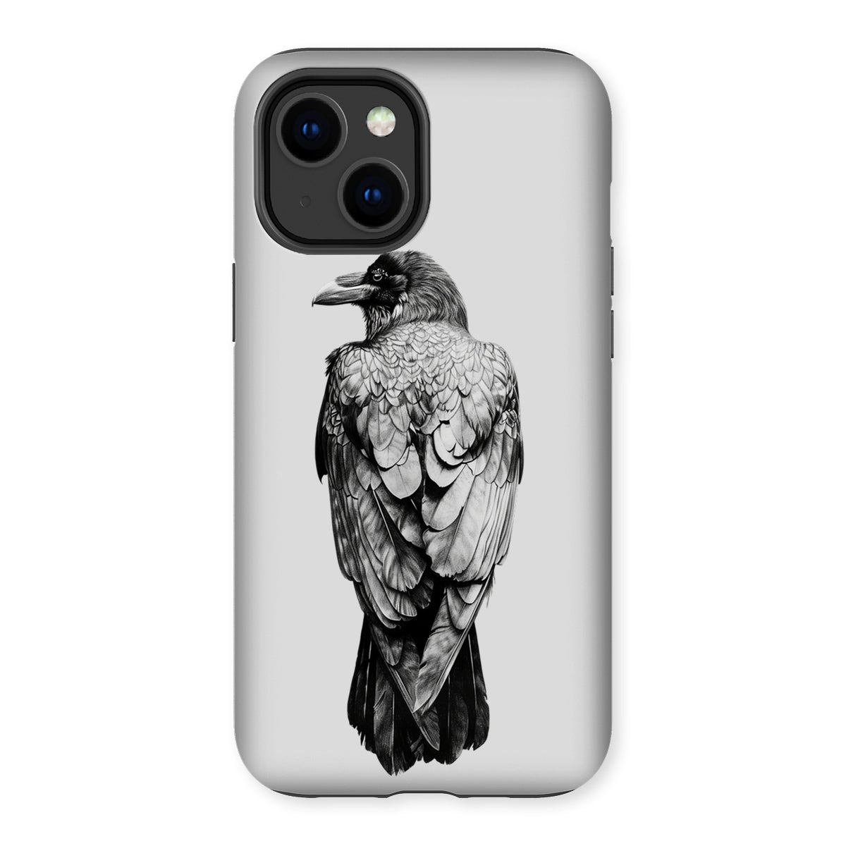 High-Definition Raven Tough Phone Case Phone & Tablet Cases Prodigi iPhone 14 Plus Gloss 