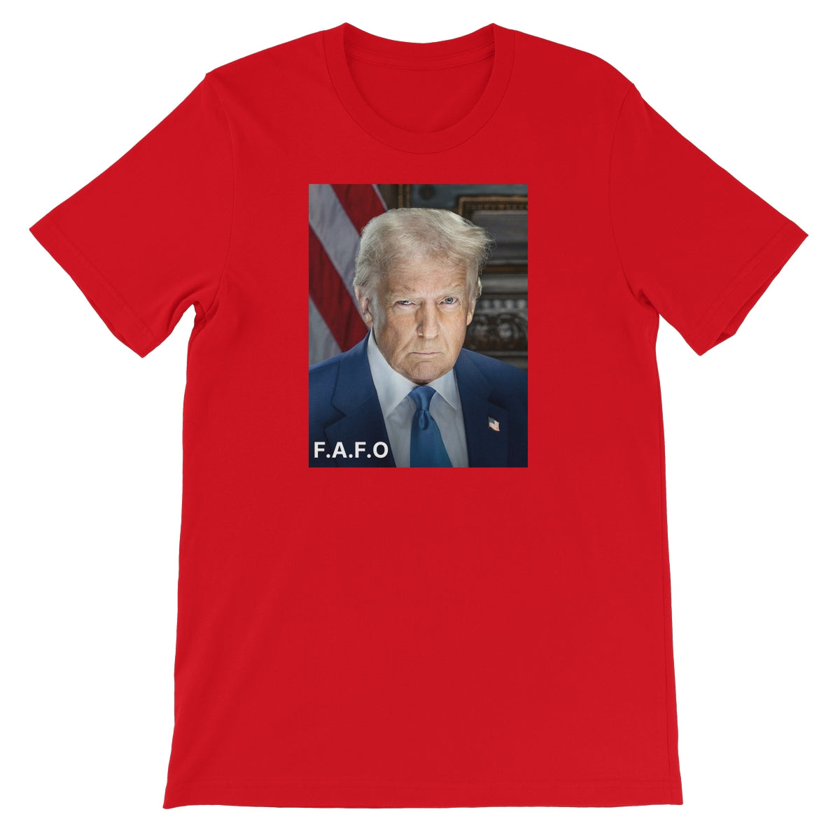 DONALD TRUMP - FAFO Unisex Short Sleeve T-Shirt Apparel Prodigi S Red