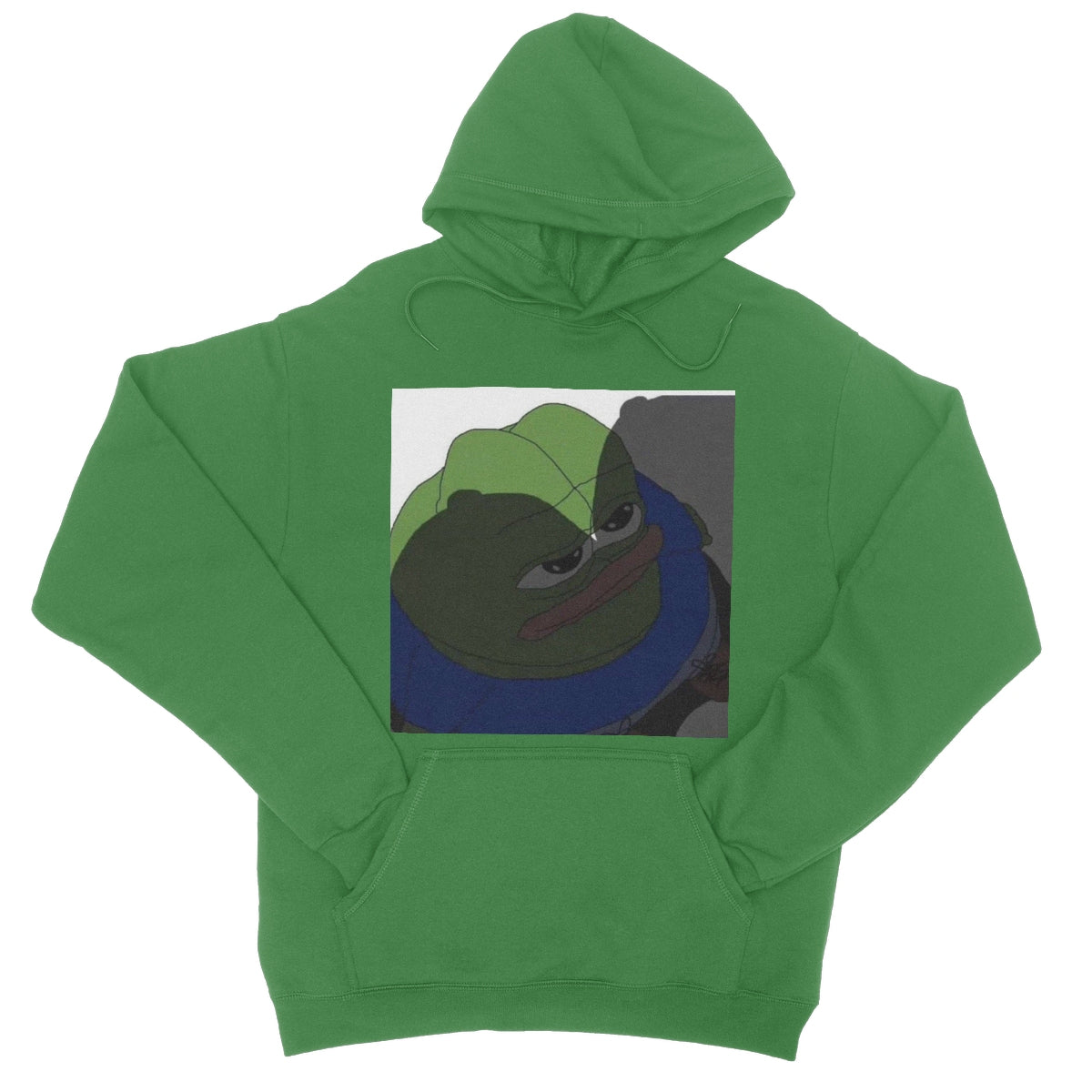 Pepe Ready For War College Hoodie Apparel Prodigi XS Kelly Green