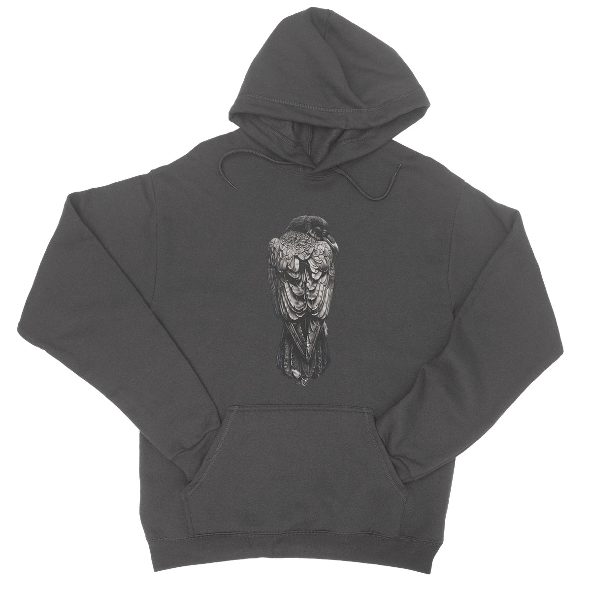 The Designation of The Raven College Hoodie Apparel Prodigi S Charcoal 