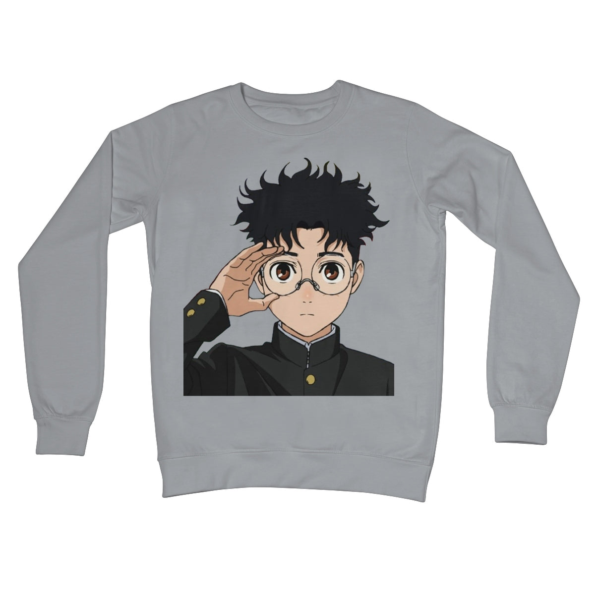 Dandadan: Okarun Crew Neck Sweatshirt Apparel Prodigi