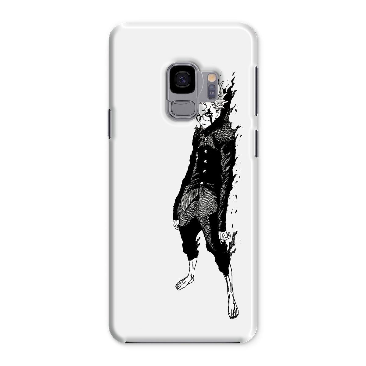 Dandadan: Turbo Granny Transformation Black & White Snap Phone Case Phone & Tablet Cases Prodigi Samsung Galaxy S9 Gloss