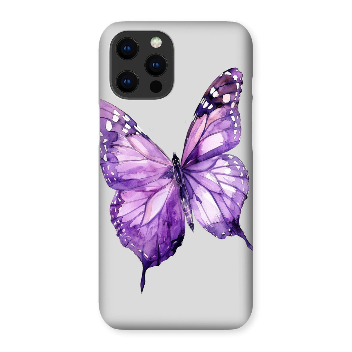 Purple water colors  Snap Phone Case Phone & Tablet Cases Prodigi iPhone 13 Pro Max Gloss 