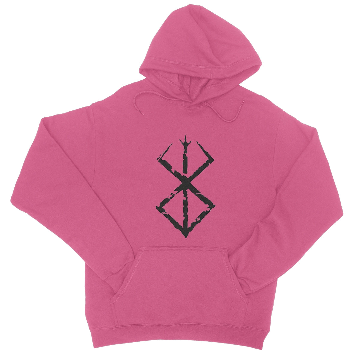 Black Berserk Brand of Sacrifice College Hoodie Apparel Prodigi S Hot Pink 