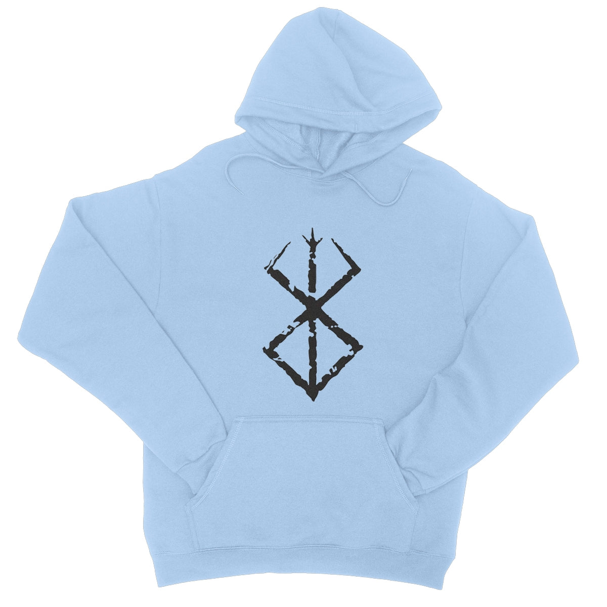 Black Berserk Brand of Sacrifice College Hoodie Apparel Prodigi S Sky Blue 