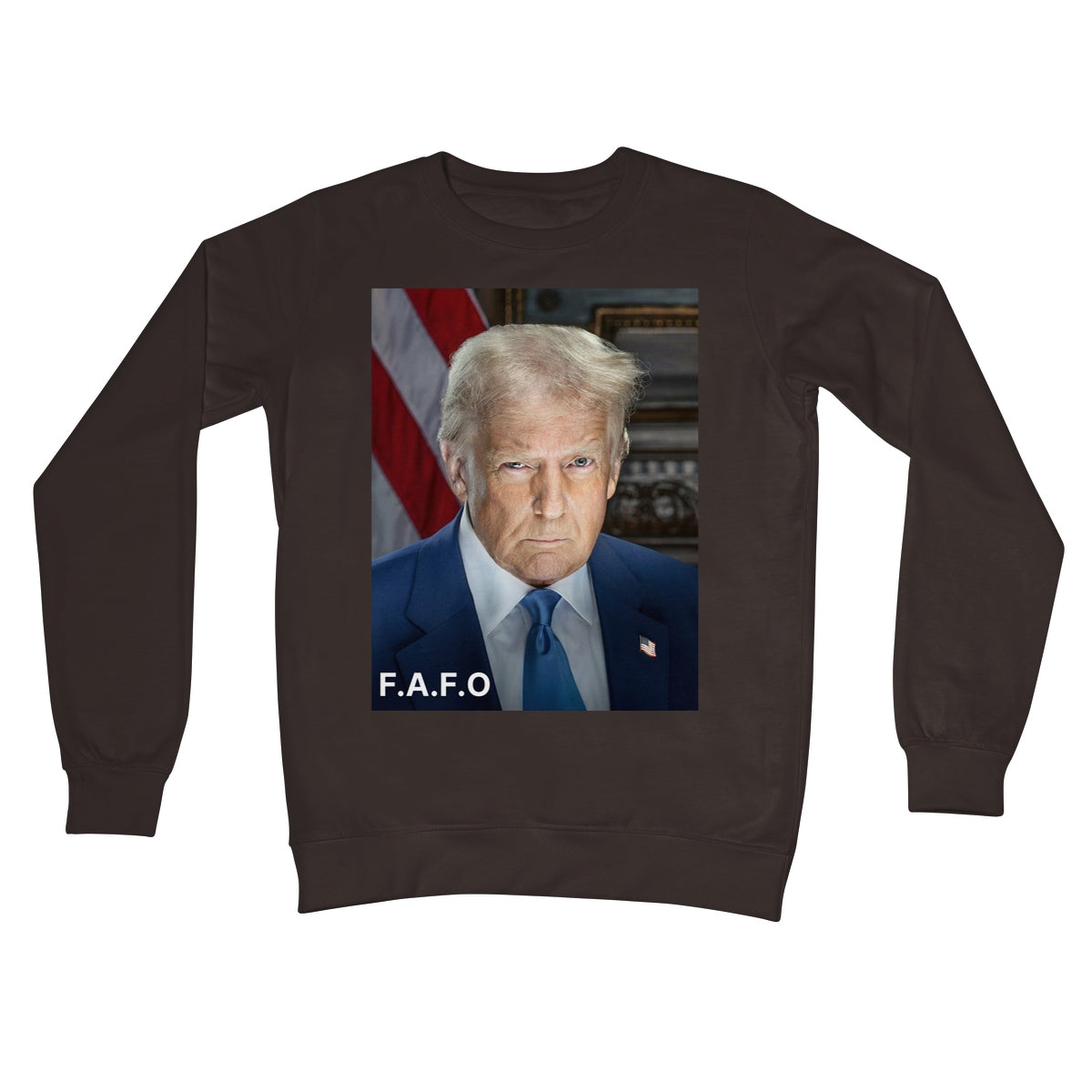 DONALD TRUMP - FAFO Crew Neck Sweatshirt Apparel Prodigi