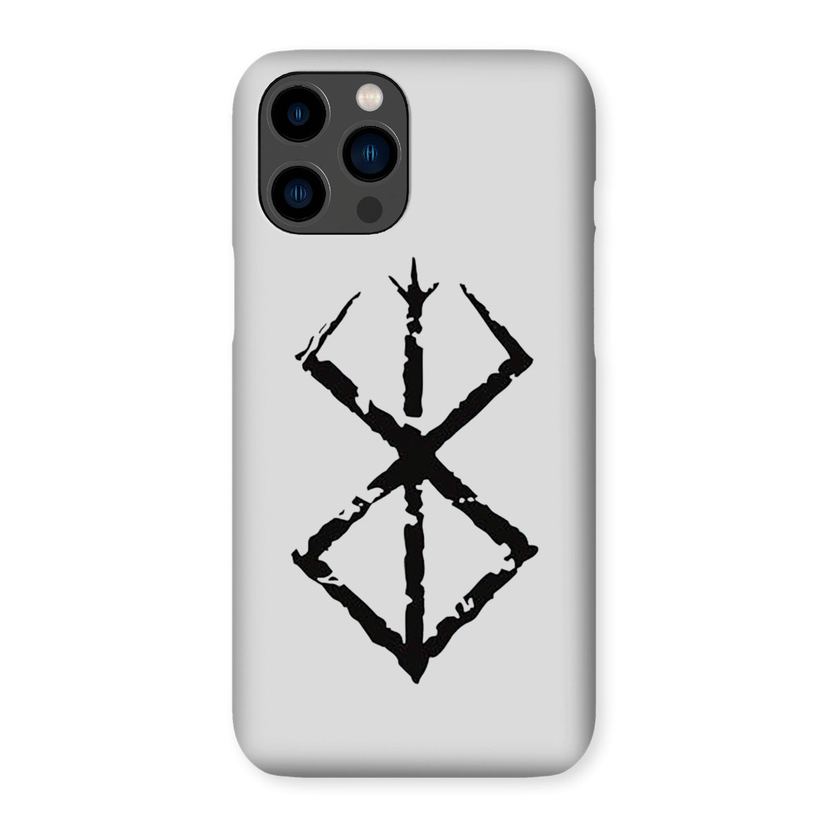 Black Berserk Brand of Sacrifice Snap Phone Case Phone & Tablet Cases Prodigi iPhone 14 Pro Max Gloss 