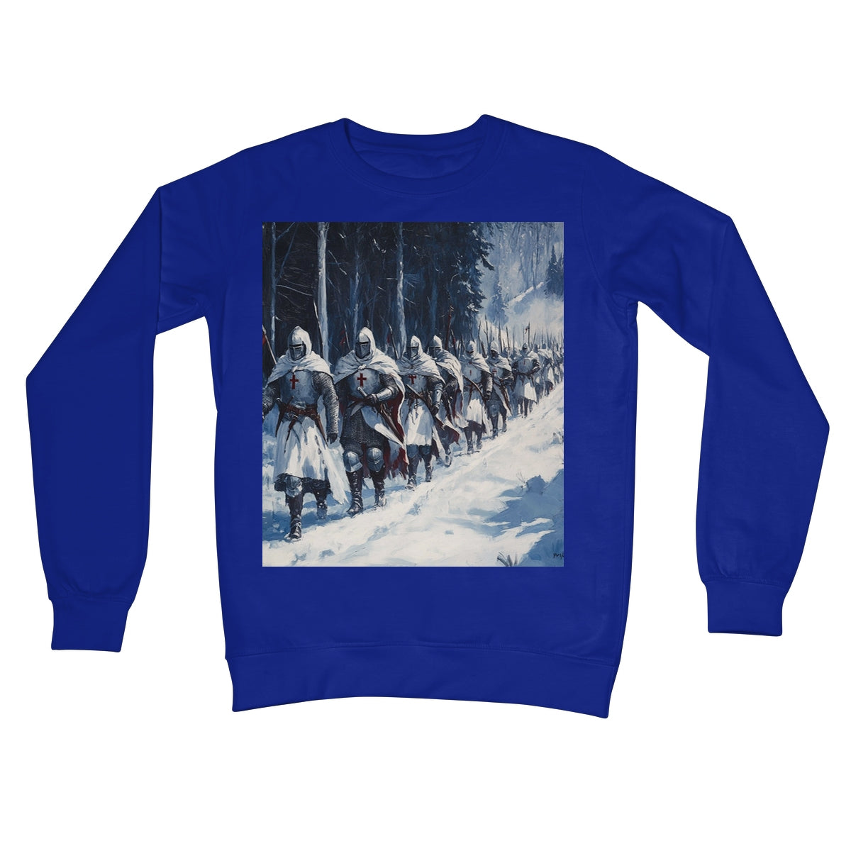 The Crusades 2.0 - V2 Crew Neck Sweatshirt Apparel Prodigi S Royal