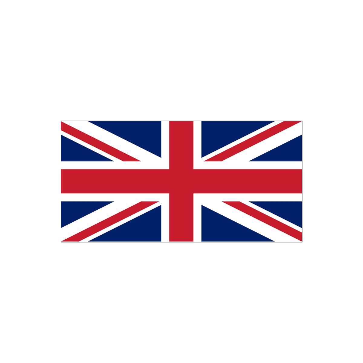 United Kingdom Flag Tattoo (Temporary) Tattoos Prodigi 2"x3"  