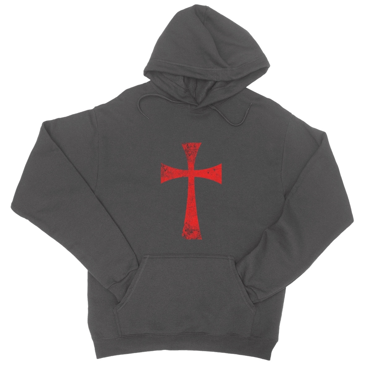 Christ Crusader Cross College Hoodie Apparel Prodigi S Charcoal