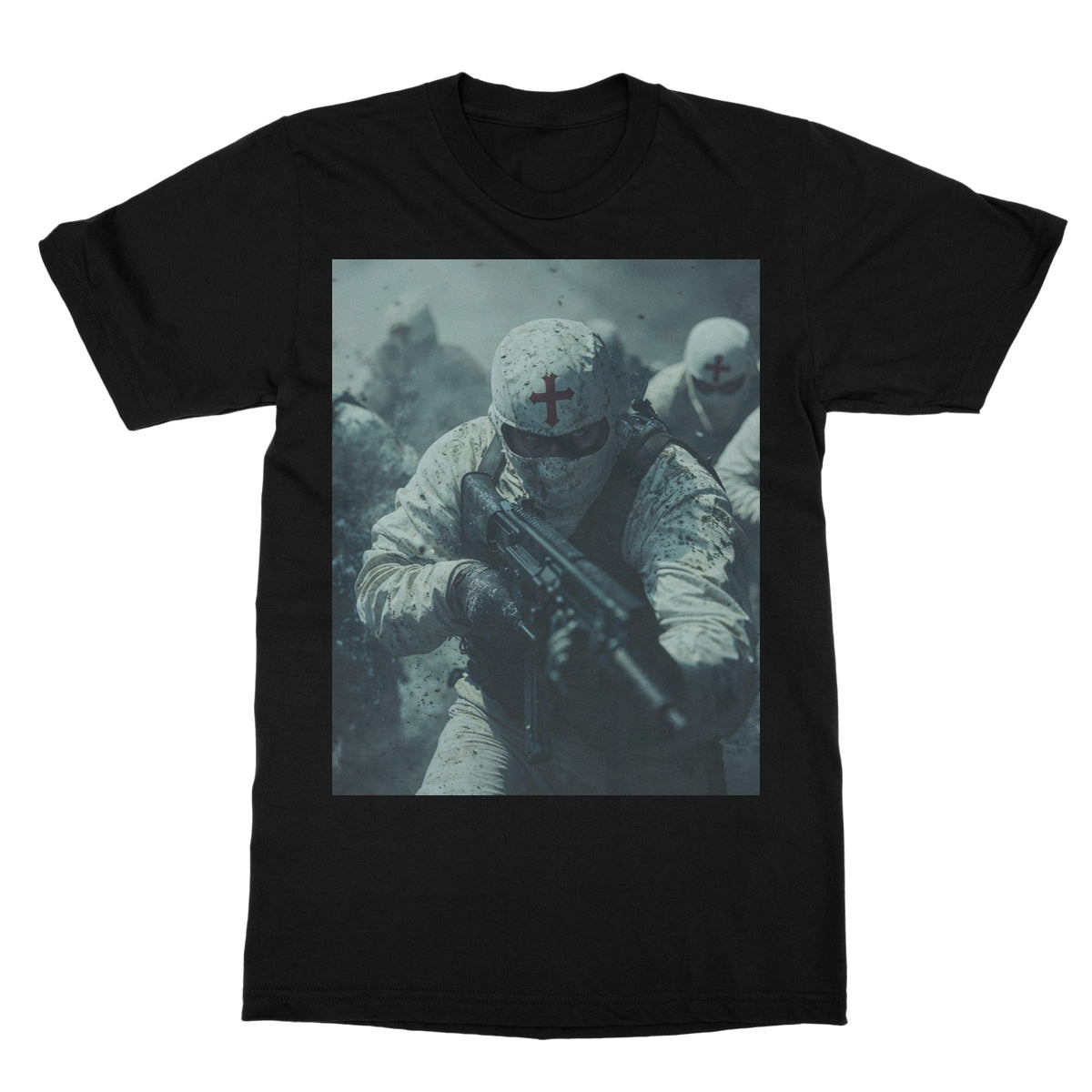 GODS Super Soldiers Softstyle T-Shirt Apparel Prodigi S Black