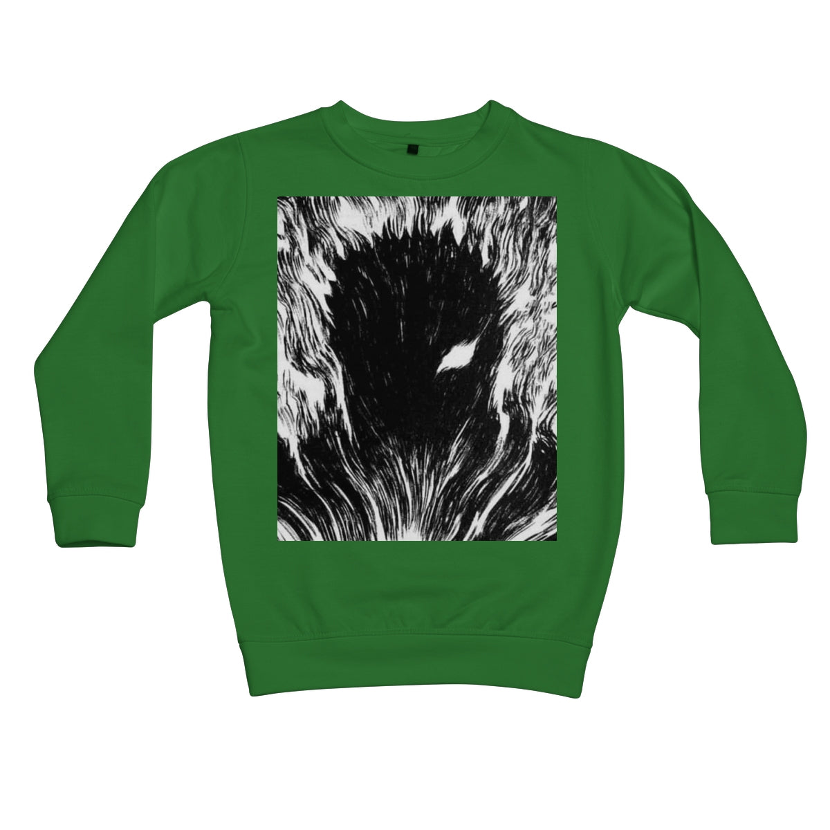 Berserk: Gut's Inner Rage Kids Sweatshirt Apparel Prodigi XS Kelly Green