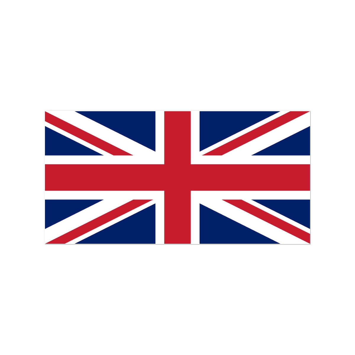 United Kingdom Flag Tattoo (Temporary) Tattoos Prodigi 3"x4"  