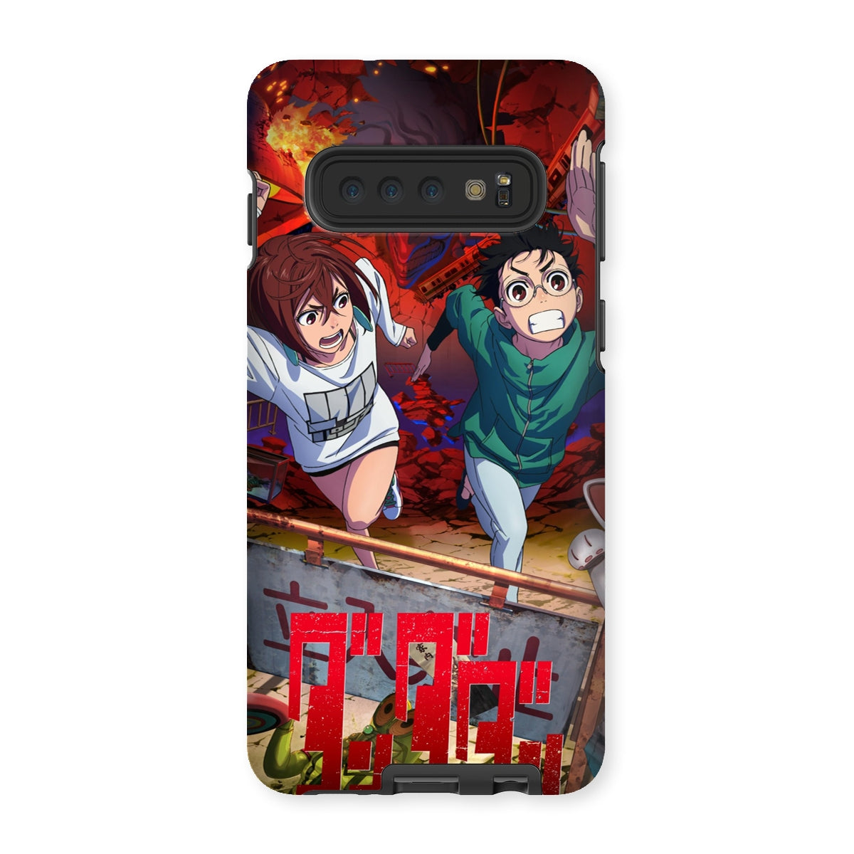 Dandadan Anime Fan Art Tough Phone Case Phone & Tablet Cases Prodigi Samsung Galaxy S10 Gloss 