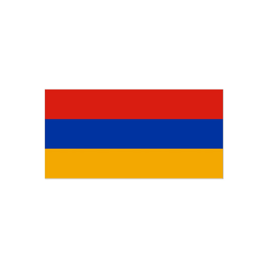 Armenia Flag Tattoo (Temporary) Tattoos Prodigi 2"x3"  