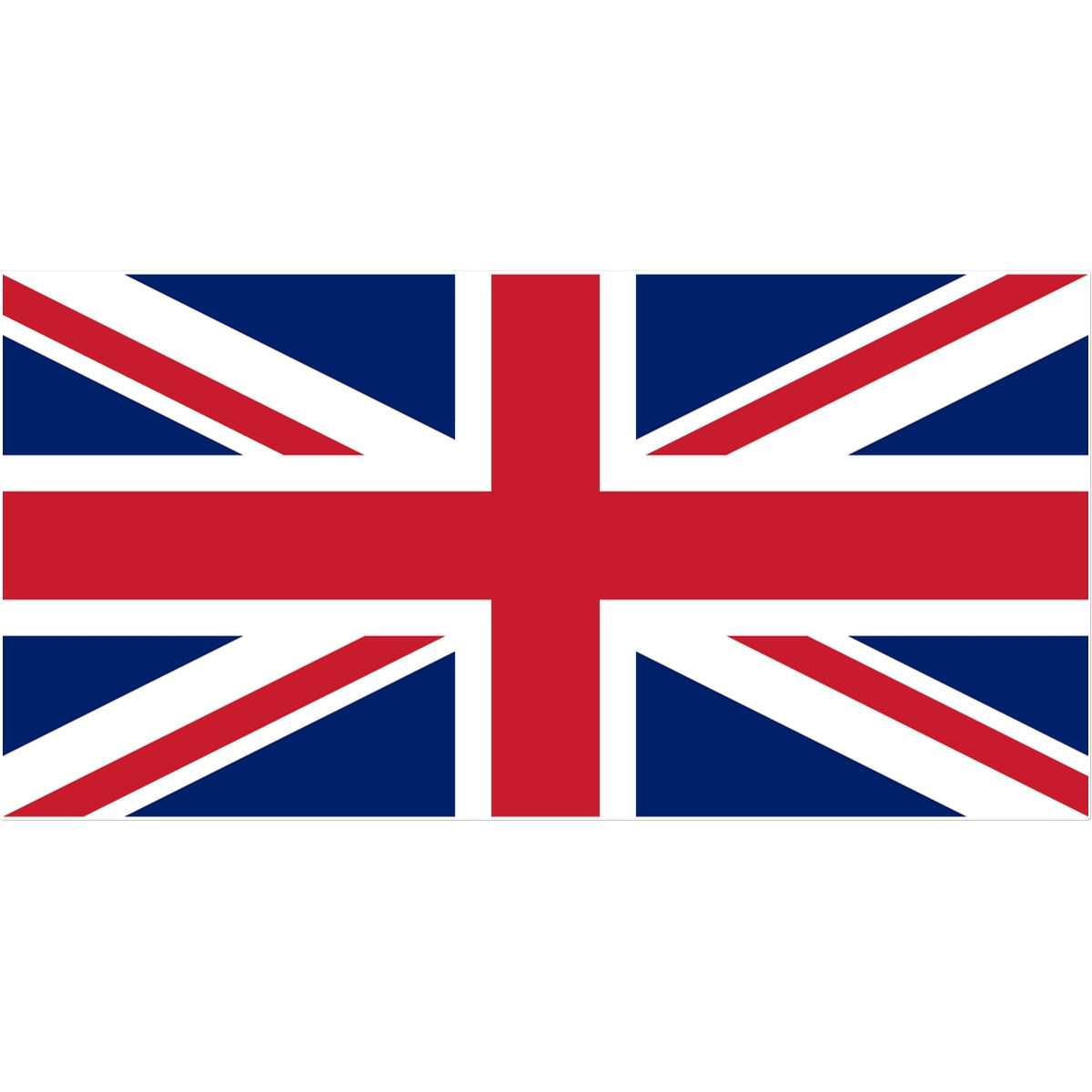 United Kingdom Flag Tattoo (Temporary) Tattoos Prodigi 12"x12"  