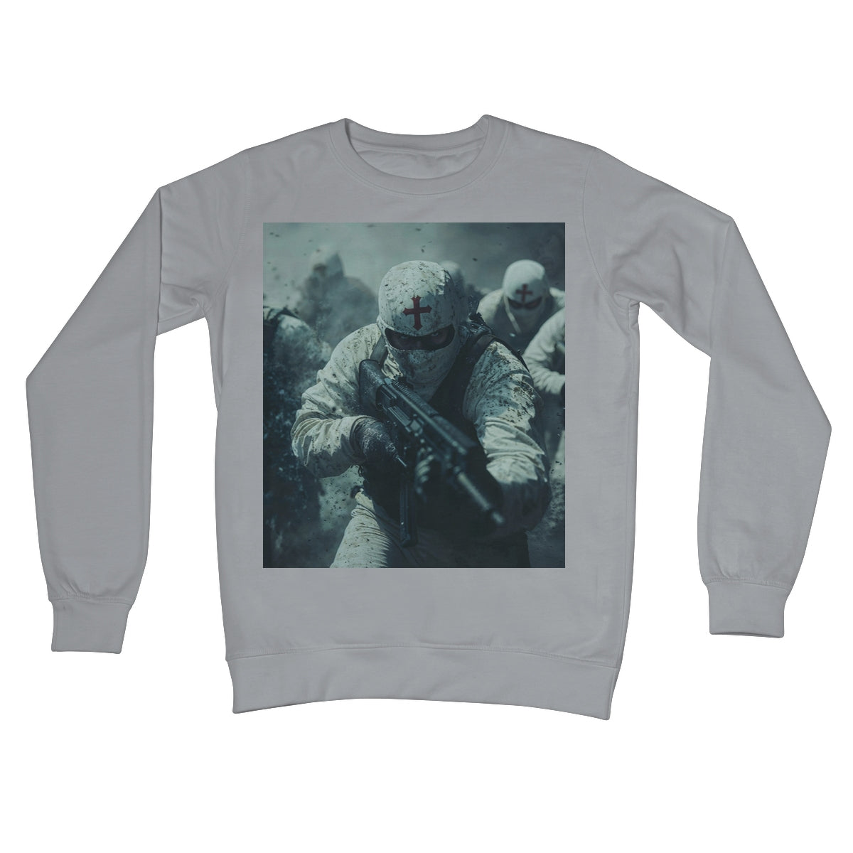 GODS Super Soldiers Crew Neck Sweatshirt Apparel Prodigi