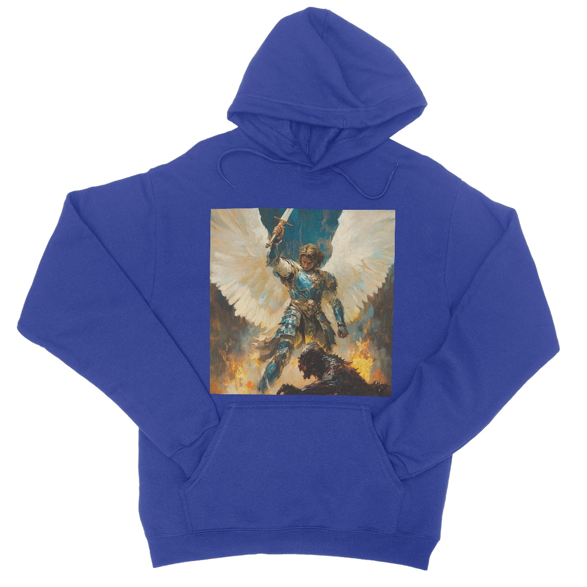 Angelic Defender College Hoodie Apparel Prodigi