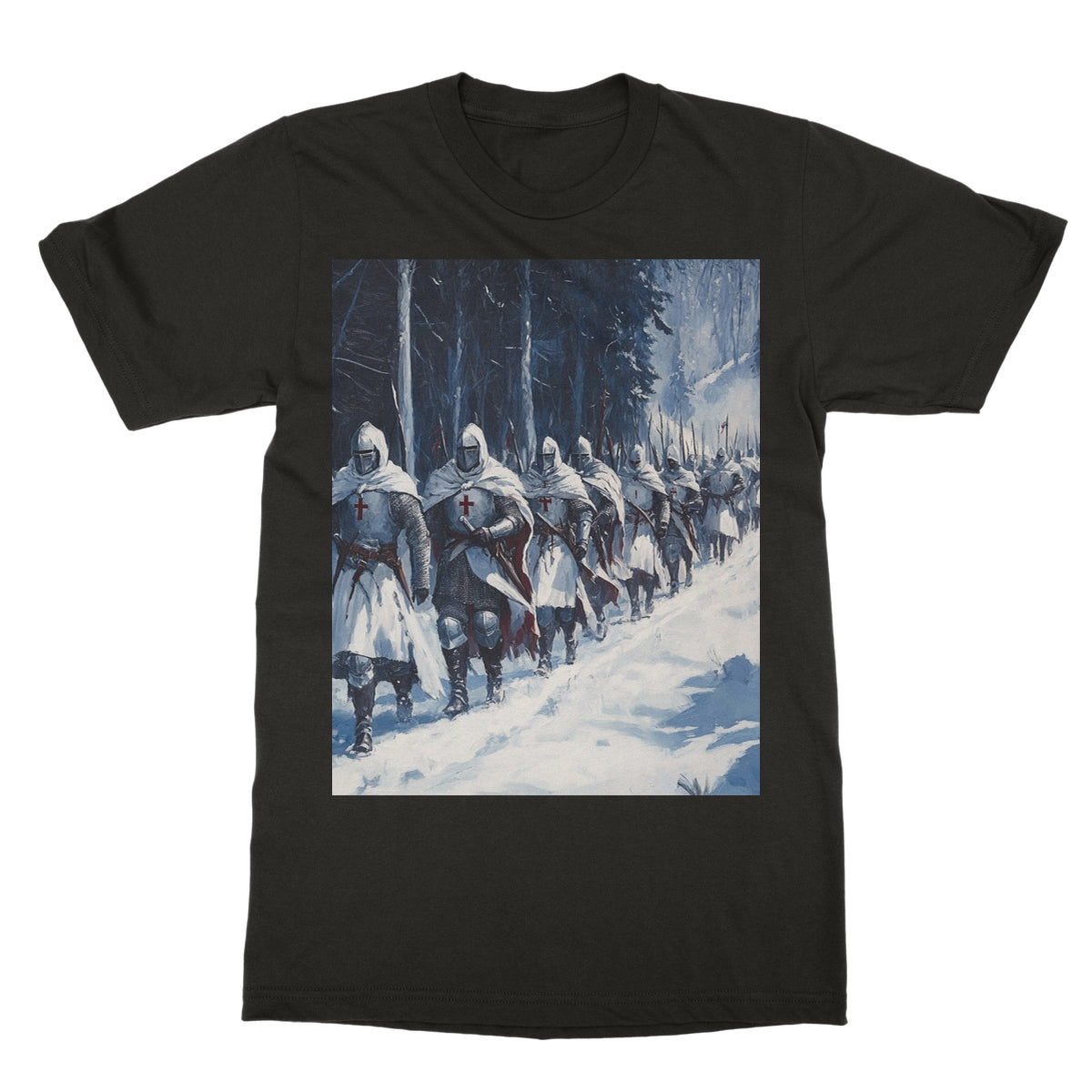 The Crusades 2.0 - V2 Softstyle T-Shirt Apparel Prodigi S Dark Chocolate