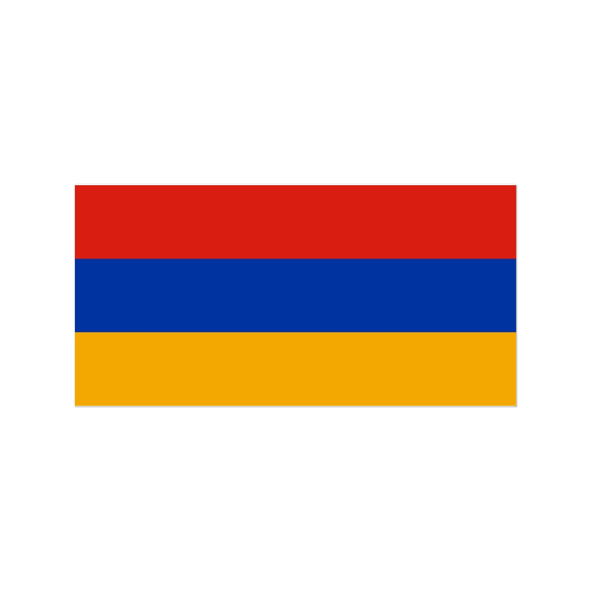 Armenia Flag Tattoo (Temporary) Tattoos Prodigi 3"x4"  