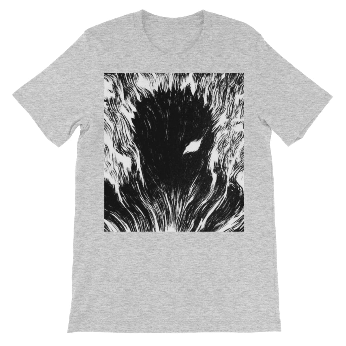 Berserk: Gut's Inner Rage Unisex Short Sleeve T-Shirt Apparel Prodigi S Athletic Heather