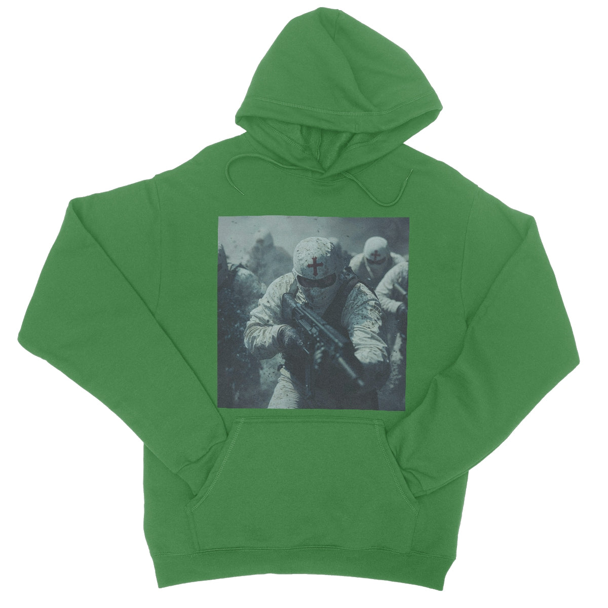 GODS Super Soldiers College Hoodie Apparel Prodigi XS Kelly Green