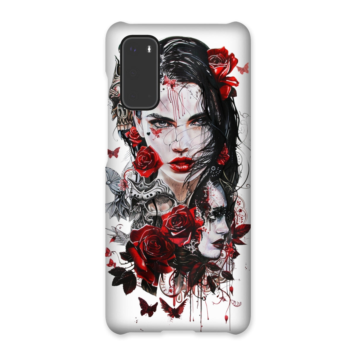 Lady of the Dead - Dia de los muertos - Halloween Snap Phone Case Phone & Tablet Cases Prodigi Samsung Galaxy S20 Gloss 