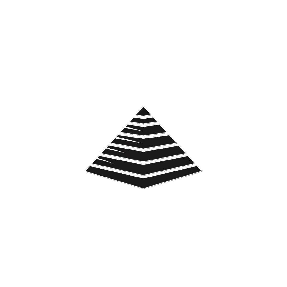 Pyramid Temporary Tattoo Tattoos Prodigi 3"x4"  