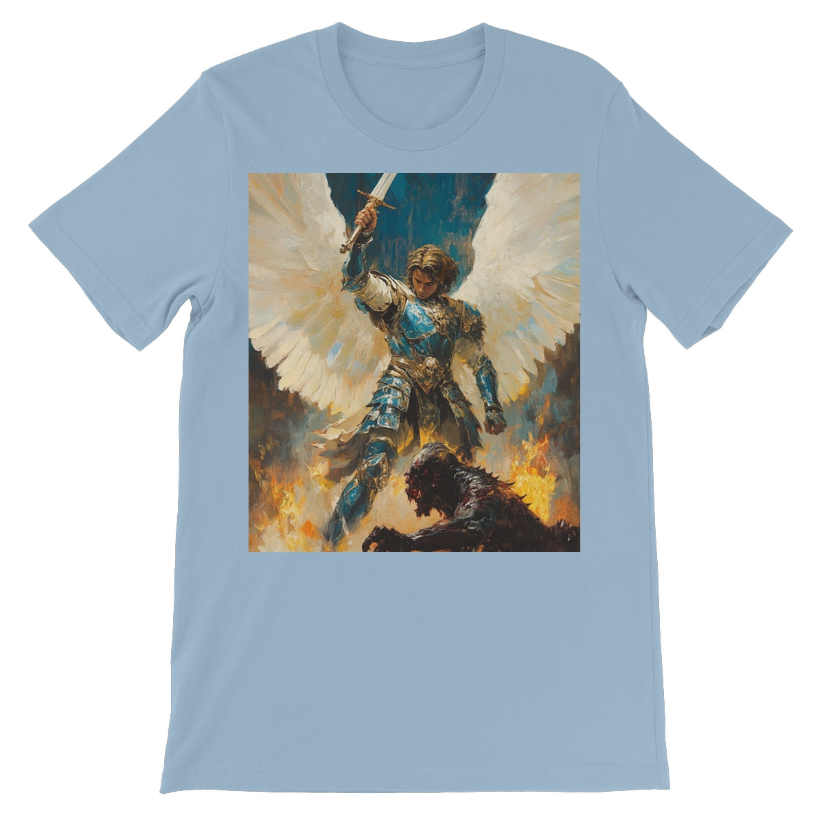 Angelic Defender Unisex Short Sleeve T-Shirt