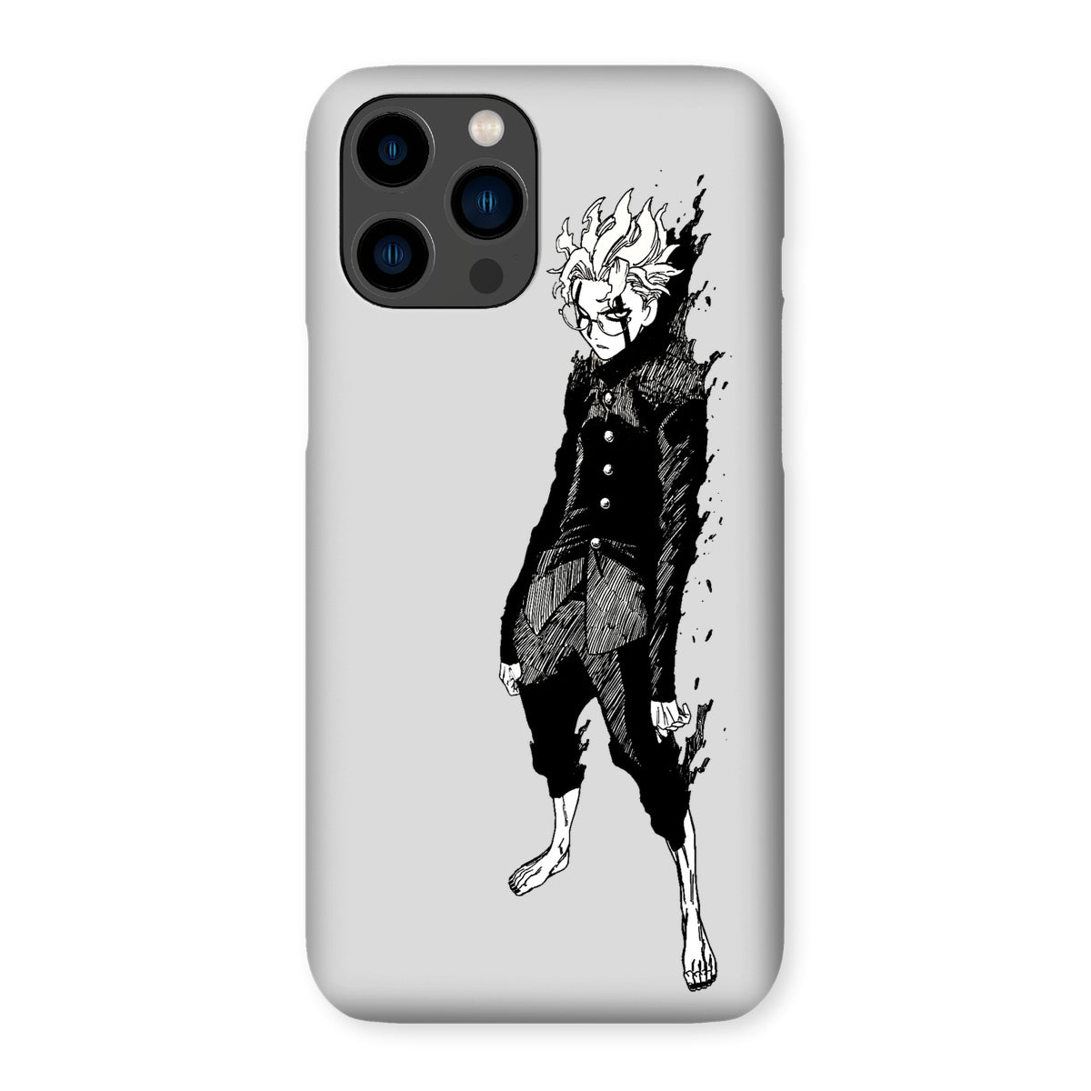 Dandadan: Turbo Granny Transformation Black & White Snap Phone Case Phone & Tablet Cases Prodigi iPhone 14 Pro Max Gloss