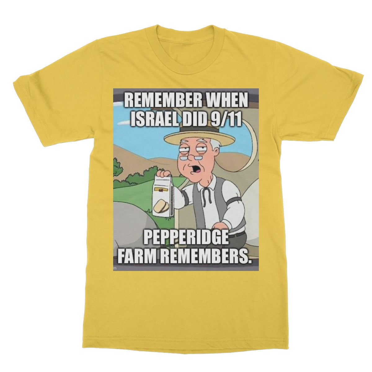 Israel did 9/11 Softstyle T-Shirt Apparel Prodigi S Daisy