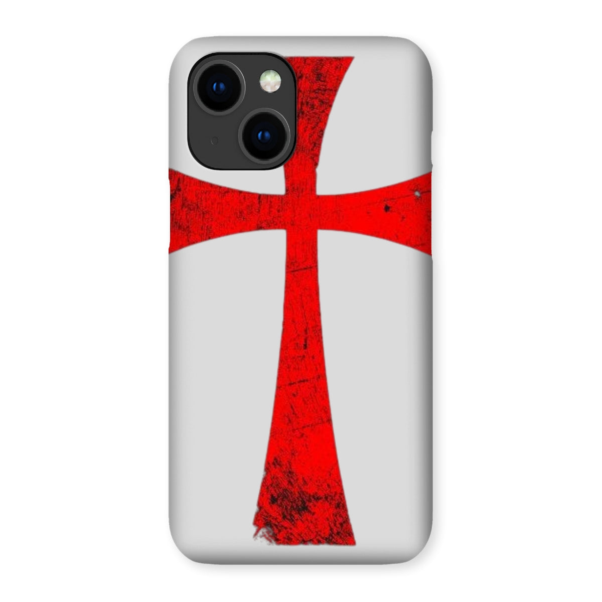 Christ Crusader Cross Snap Phone Case Phone & Tablet Cases Prodigi iPhone 14 Plus Gloss