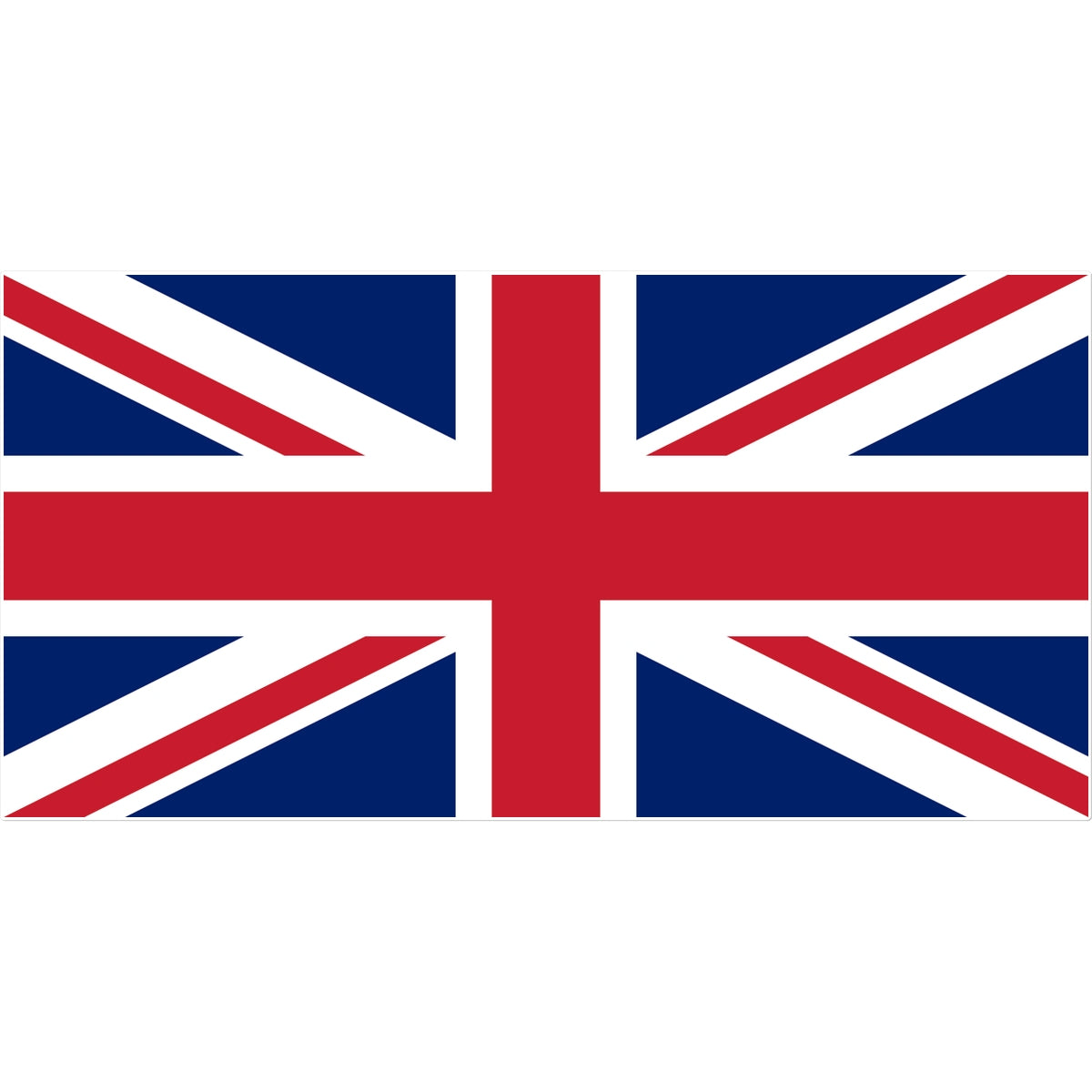 United Kingdom Flag Tattoo (Temporary) Tattoos Prodigi 8"x8"  