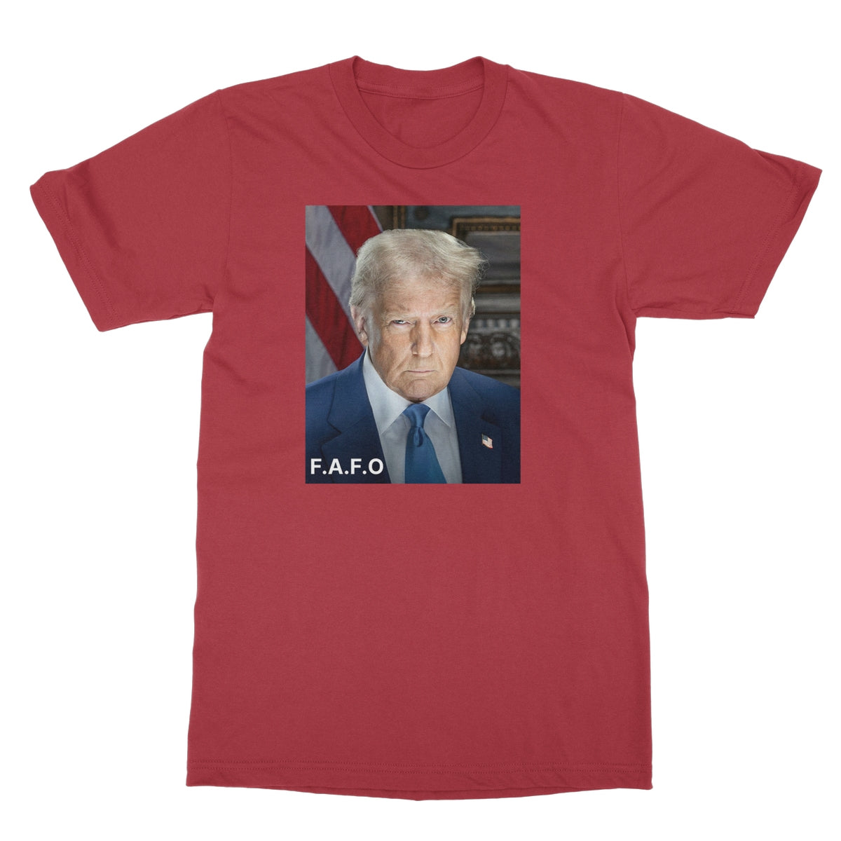 DONALD TRUMP - FAFO  Softstyle T-Shirt