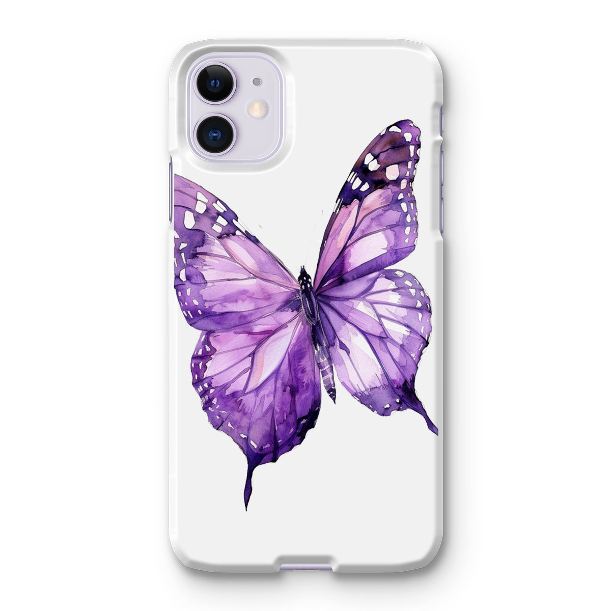 Purple water colors  Snap Phone Case Phone & Tablet Cases Prodigi iPhone 11 Gloss 