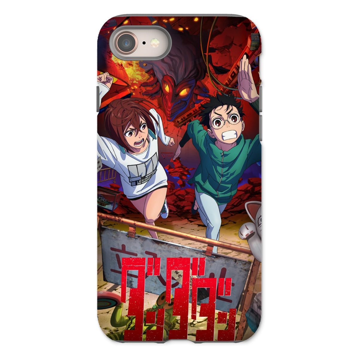 Dandadan Anime Fan Art Tough Phone Case Phone & Tablet Cases Prodigi iPhone 8 Gloss 