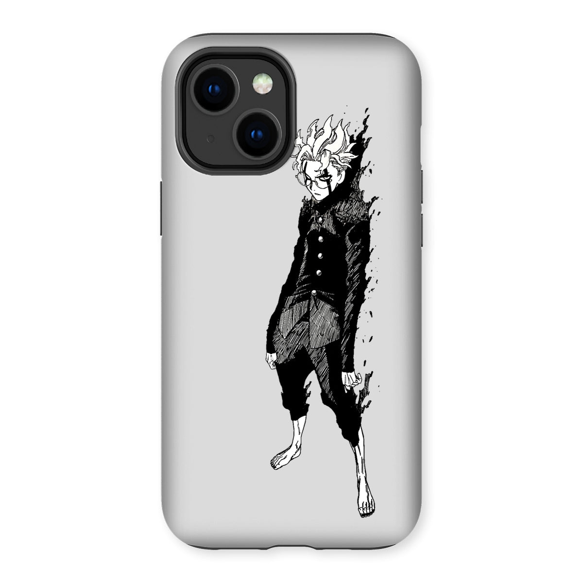 Dandadan: Turbo Granny Transformation Black & White Tough Phone Case Phone & Tablet Cases Prodigi iPhone 14 Plus Gloss