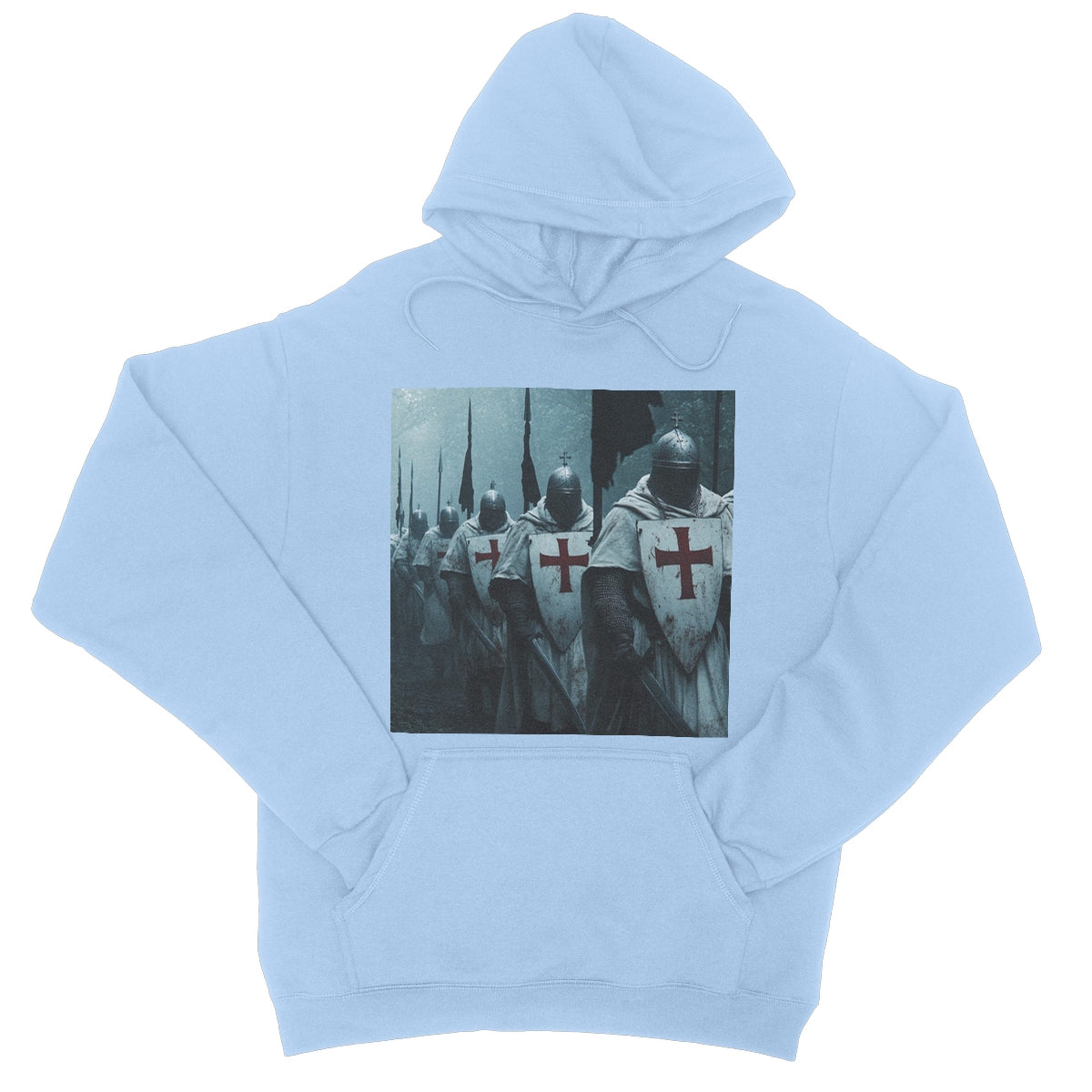 The Crusades 2.0 - V1 College Hoodie Apparel Prodigi S Sky Blue