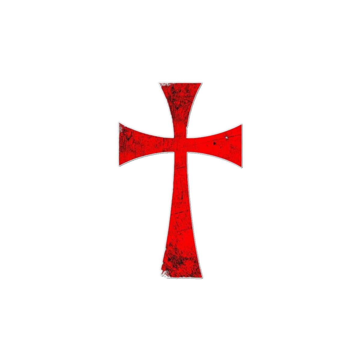 Christ Crusader Cross Temporary Tattoo Tattoos Prodigi 2"x3"