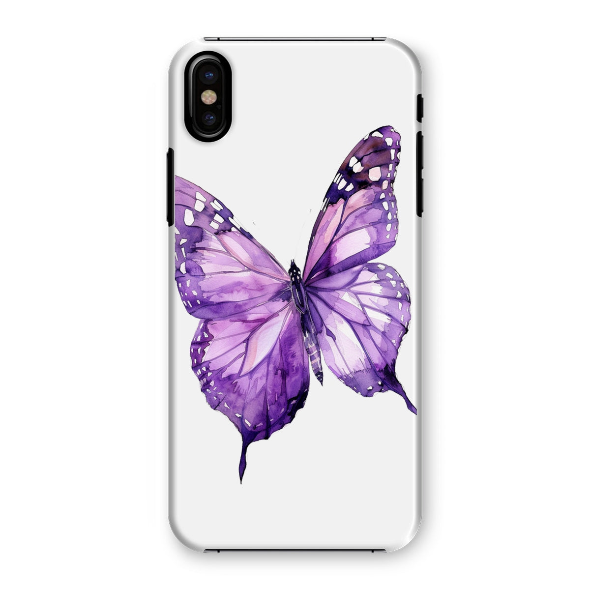 Purple water colors  Snap Phone Case Phone & Tablet Cases Prodigi iPhone XS Gloss 