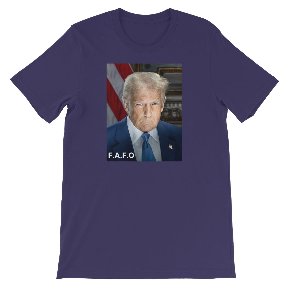 DONALD TRUMP - FAFO Unisex Short Sleeve T-Shirt Apparel Prodigi S Navy