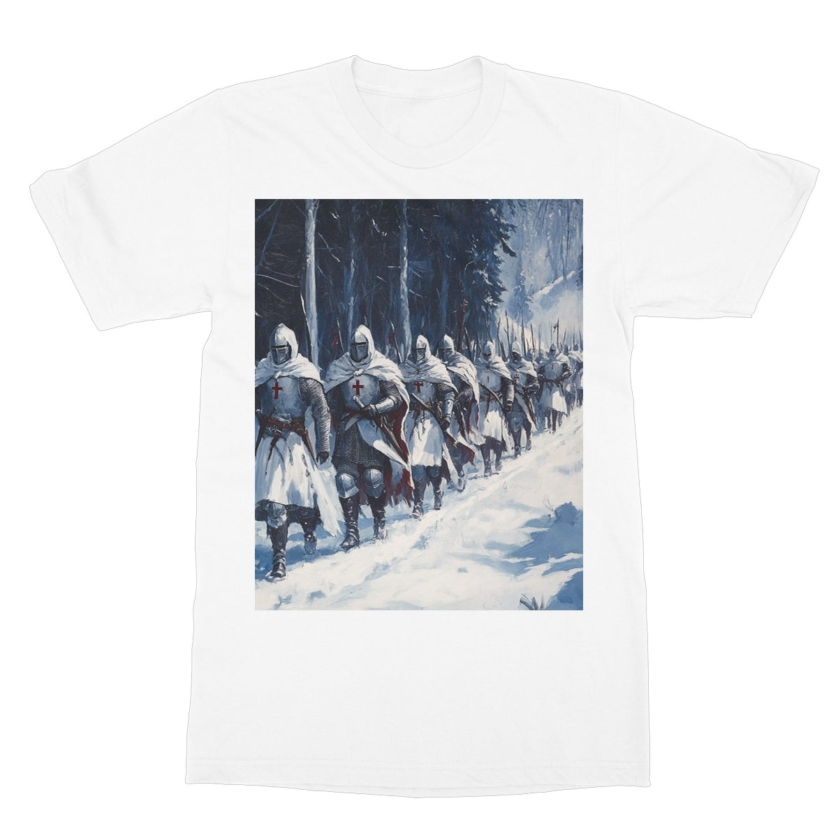 The Crusades 2.0 - V2 Softstyle T-Shirt Apparel Prodigi S White