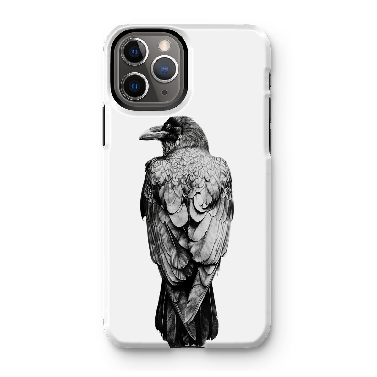 High-Definition Raven Tough Phone Case Phone & Tablet Cases Prodigi iPhone 11 Pro Gloss 